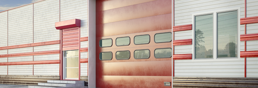 porte industrielle