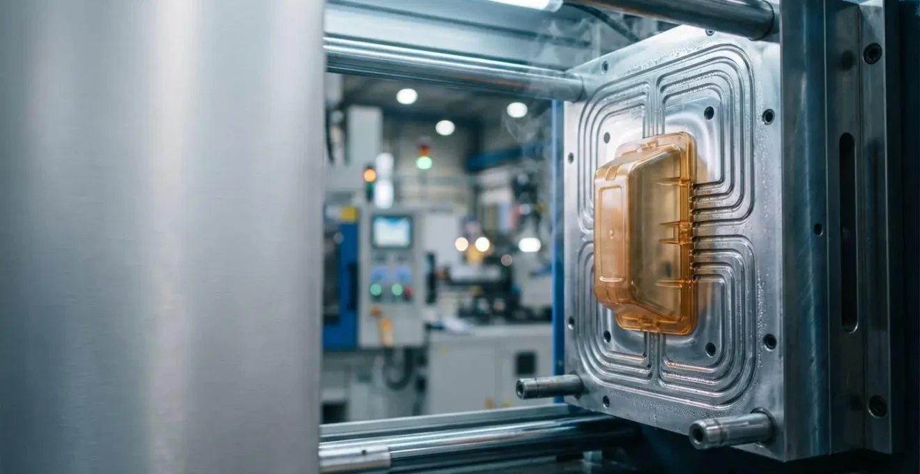 Processus de refroidissement optimal dans une presse d'injection plastique industrielle moderne