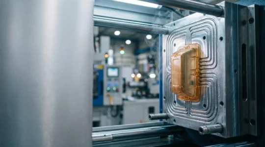 Processus de refroidissement optimal dans une presse d'injection plastique industrielle moderne