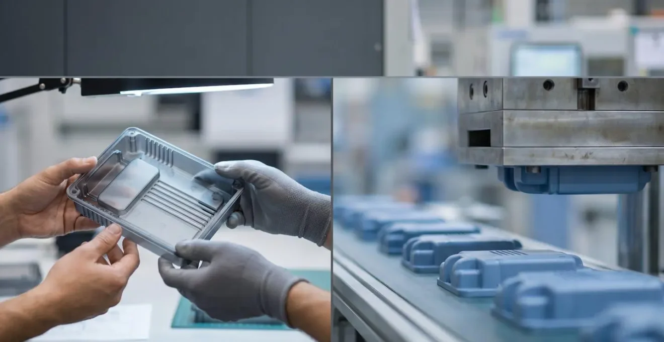 Validation de concept produit avec prototype à faible coût avant investissement dans l'outillage industriel